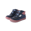 Kép 1/3 - D.D.step kék-rózsaszín két tépőzáras magas szárú cipő