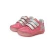 Kép 1/2 - D.D.Step Rózsaszín Kislány, oldalt világító cipő,két tépőzáras , unikornis mintával