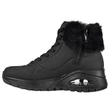 Kép 3/5 - Skechers fekete NŐI Uno Rugged - Fall Air téli bélelt bakancs #167274 BBK