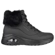 Kép 2/5 - Skechers fekete NŐI Uno Rugged - Fall Air téli bélelt bakancs #167274 BBK