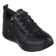 Kép 1/5 - Skechers Billion 2 - Side Lines , fekete nagyon csinos női cipő #:177335 BBK