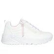 Kép 5/5 - SKECHERS LÁNY Uno Lite - Easy Zip fehér cipő, nagyon csajos kényelmes #310387L WHT