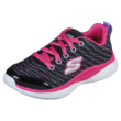 Kép 1/2 - Skechers fekete-pink lány memóriahabos sport cipő