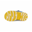 D.D.Step tenger kék -okker sárga két tépőzáras Kisfiú szandál maci mintával 