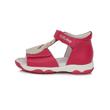 D.D.Step pink ezüst két tépőzárral állítható , hattyú mintával Kislány szandál #AC64-623