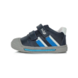 Ponte20 Szupinált kisfiú bokacipő, kék, klasszikus minta nélküli #DA03-1-341A