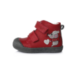 Kép 1/2 - Ponte20 piros két tépőzáras lány cipő egérke mintával