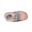 Ponte20 Szupinált rózsaszín szürke Lány bokacipő, pillangó mintával,  Megerősített kéreg, a stabil boka tartáshoz | Extra cipőorr és lábujj védelem DA03-1-872