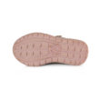 Ponte20 Szupinált Rózsaszín ezust szürke  , Tépőzárral szabályozható, kívül-belül bőr kislány sport gyerekcipő DA07-1-261B