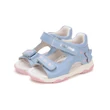 Kép 1/7 - D.D.Step Jégvarázs kék Kislány Világító Szandál pillangókkal #G064-51465