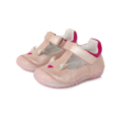 Kép 1/6 - D.D.Step Kislány halvány Rózsaszín  "első lépés" nyitott balerina szandál cipő cica mintával H015-543