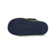 Kép 6/6 - Ponte20 Kék Kisfiú Szupinált Téli Bélelt cipő elefánt mintával#DA07-3-994