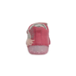 D.D.Step Kislány pink , két tépőzáras normál és széles lábra is ajánlott "első lépés" bokacipő unikornis mintával  s015--805b
