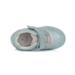 Kép 5/6 - D.D.Step Kislány cipő világoskék "világító" , szívecske mintával  #S050-374a