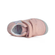 D.D.Step halvány rózsaszín Kislány "Barefoot" cipő unikornis mintával  #S063-357A