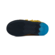D.D.Step Kisfiú okkersárga világító" cipő Tépőzárral szabályozható, kívül-belül bőr gyerekcipő, krokkodil mintával normál/széles lábfejhez ajánlott  S068-506