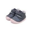 Kép 1/8 - D.D.Step kék Kislány Barefoot Zárt cipő virággal #S070-52724A