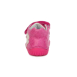 D.D.Step Rózsaszín , cica mintával Kislány "Barefoot" bokacipő S070-927A