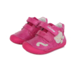 Kép 1/6 - D.D.Step Rózsaszín , cica mintával Kislány "Barefoot" bokacipő S070-927A
