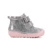 Kép 4/7 - D.D.Step Ezüst Kislány Zárt cipő Termó béléssel Manóval #S071-52810