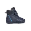 Kép 5/7 - D.D.Step kék Kisfiú Barefoot Bélelt bokacipő minta nélküll #W073-42814A
