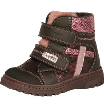 Szamos formatalpas bordó , magsszárú téli termo béléses lány VíZÁLLÓ bakancs  #1672-67174