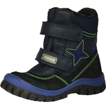 SZAMOS FORMATALPAS KÉK , MAGASSZÁRÚ TÉLI TERMO BÉLÉSES FIÚ VÍZÁLLÓ Hótaposó BAKANCS #1742-17681