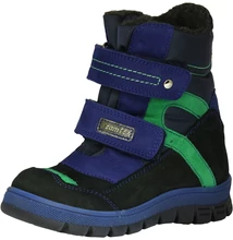 SZAMOS FORMATALPAS KÉK ZÖLD, MAGASSZÁRÚ TÉLI TERMO BÉLÉSES FIÚ VÍZÁLLÓ HÓTAPOSÓ BAKANCS #1744-17266