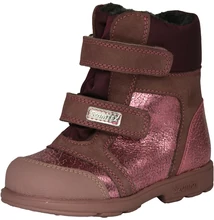 Szamos szupinált CSILLOGÓ RÓZSASZÍN lány téli, bélelt, TEX-es bakancs – egészséges tartás és vízálló védelem!  #1877-67749