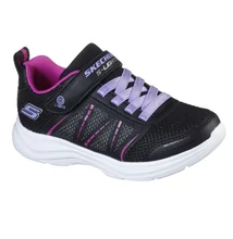 Sportcipő fekete levendula lila lány , tépőzárral állítható , oldalt világít SKECHERS 302302L Black Sportcipő fekete levendula lila lány , tépőzárral állítható , oldalt világít SKECHERS 302302L Black