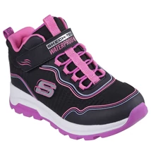 Skechers fekete pink vízálló átmeneti gyerekcipő lány #303451L-BKMT  Skechers fekete pink vízálló átmeneti gyerekcipő lány #303451L-BKMT