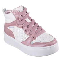 SKECHERS Rózsaszín FEHÉR COURT HIGH / SHINE KICKS - MAGASSZÁRÚ lány UTCAI CIPŐ #310192L WPK SKECHERS Rózsaszín FEHÉR COURT HIGH / SHINE KICKS - MAGASSZÁRÚ lány UTCAI CIPŐ #310192L WPK