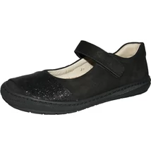 Szamos balerina fekete balerina szandálcipö, ünneplőnek is használható