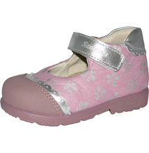 Szamos szupinált rózsaszín-ezüst  lány balerina cipő