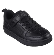 Skechers Smooth Street,fiú fekete, nagyon menő cipő #405632L BBK