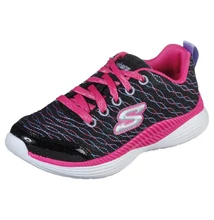 Skechers fekete-pink lány memóriahabos sport cipő Skechers fekete-pink lány memóriahabos sport cipő