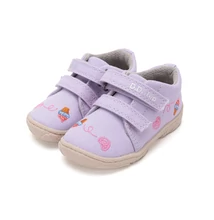 D.D.Step Kislány Barefoot Vászoncipő Lila , vidám muffin mintával #C077-51663B D.D.Step Kislány Barefoot Vászoncipő Lila , vidám muffin mintával #C077-51663B