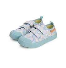 D.D.Step KÉK Kislány Vászoncipő Virágokkal #CSG-41841B