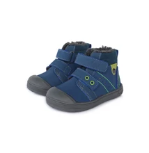 Ponte20 sötétkék két tépőzáras magas szárú fiú bakancs
