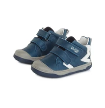 Ponte20 Szupinált kisfiú bokacipő ,Kék , csillag mintával #DA03-1-391