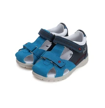 PONTE20 SZUPINÁLT VILÁGOSKÉK, SÖTÉTKÉK KISFIÚ ZÁRT ORRÚ SZANDÁL #DA05-4-1755