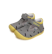D.D.Step Kisfiú Barefoot szürke Nyitott szandálcipő Denevérekkel #H070-41464B