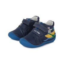 D.D.STEP KÉK KISFIÚ ELSŐ LÉPÉS ZÁRT CIPŐ EVEZŐ EGÉRKÉVEL #S015-390