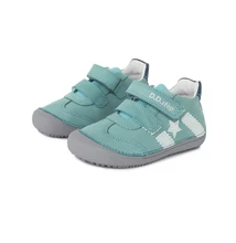 D.D.Step metál Kék Kisfiú "Barefoot" cipő  csillag mintával #S063-341