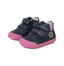 D.D.Step kék Kislány Első lépés Zárt cipő nyuszival #S066-343