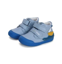 D.D.Step kék Kisfiú Első lépés Zárt cipő hajó mintával #S066-41733B