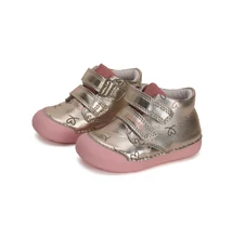 D.D.STEP ARANY KISLÁNY ELSŐ LÉPÉS ZÁRT CIPŐ SZIVÁRVÁNNYAL #S066-41803D