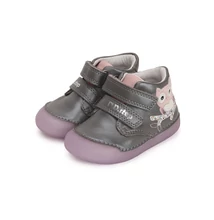 D.D.Step Szürke Kislány Első lépés Zárt cipő Bagollyal #S066-42820A