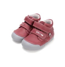 D.D.Step pink rózsaszín Kislány Első lépés Zárt cipő virágokkal #S066-52842B