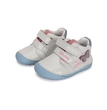 D.D.Step fehér Kislány Barefoot Zárt cipő pillangó mintával #S070-41929